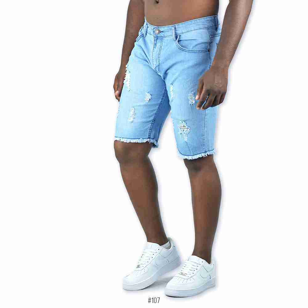 Cuffed jean deals shorts mens