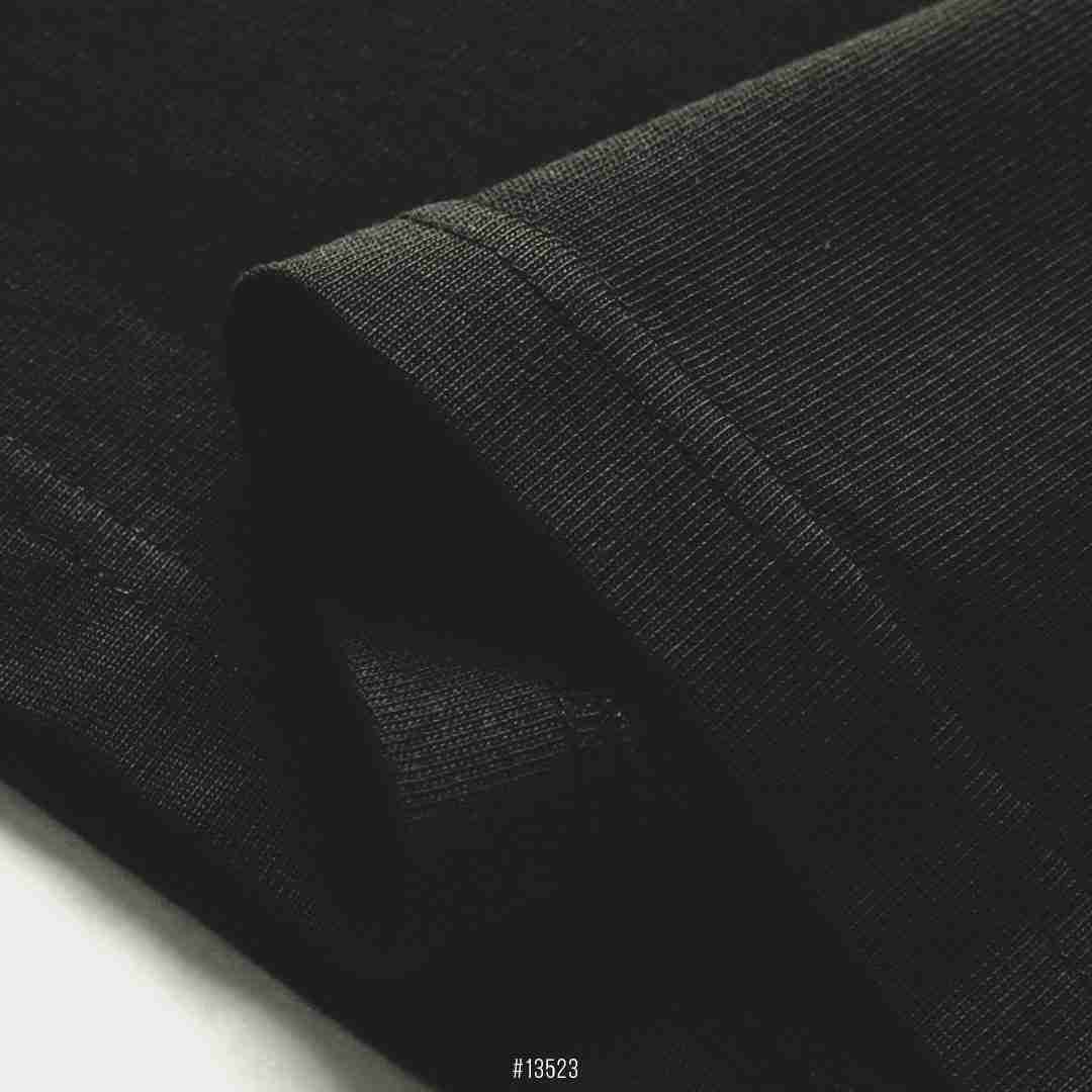 Premium Oversized Tee with Tear on Chest <br> 13523 | Black